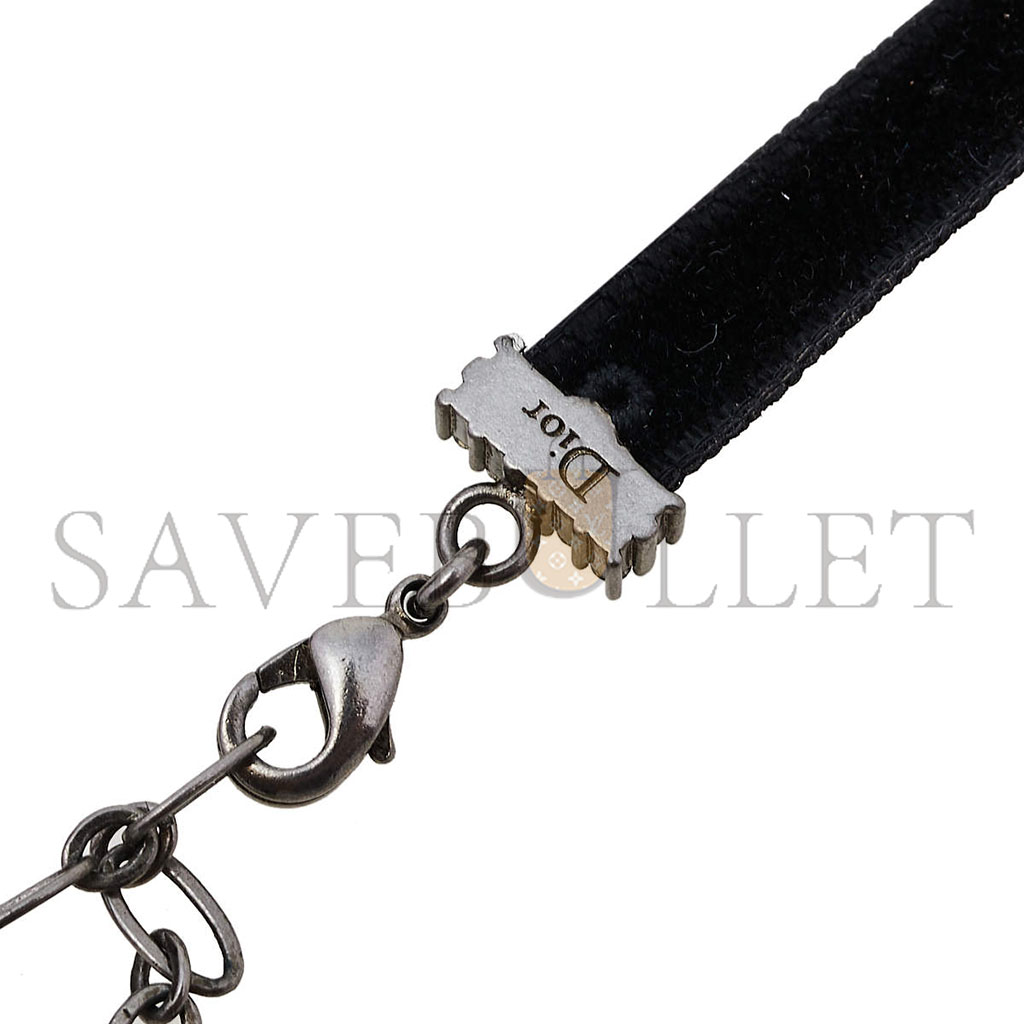 D*or logo choker necklace n0683adrcy_d909